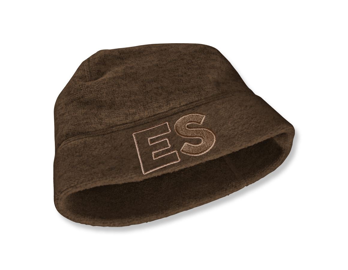 Accessoires: e.s. Bonnet therma-plus + noisette mélange