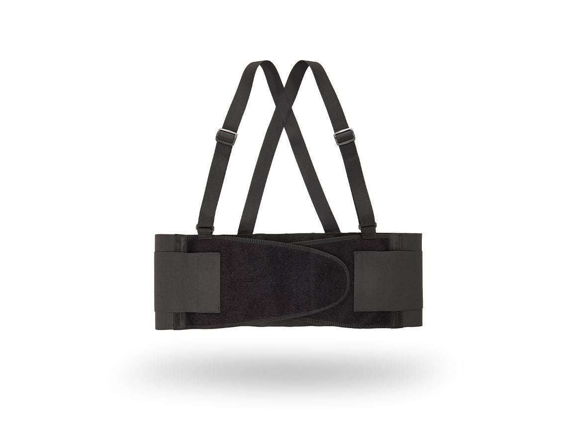 Accessoires: Ceinture de soutien lombaire Athlet + noir