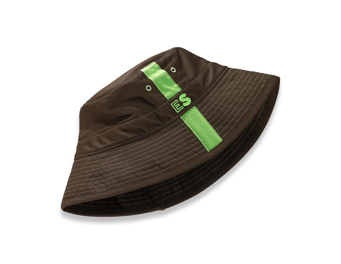 Accessoires: Chapeau de travail e.s.motion 2020 + marron/vert d'eau