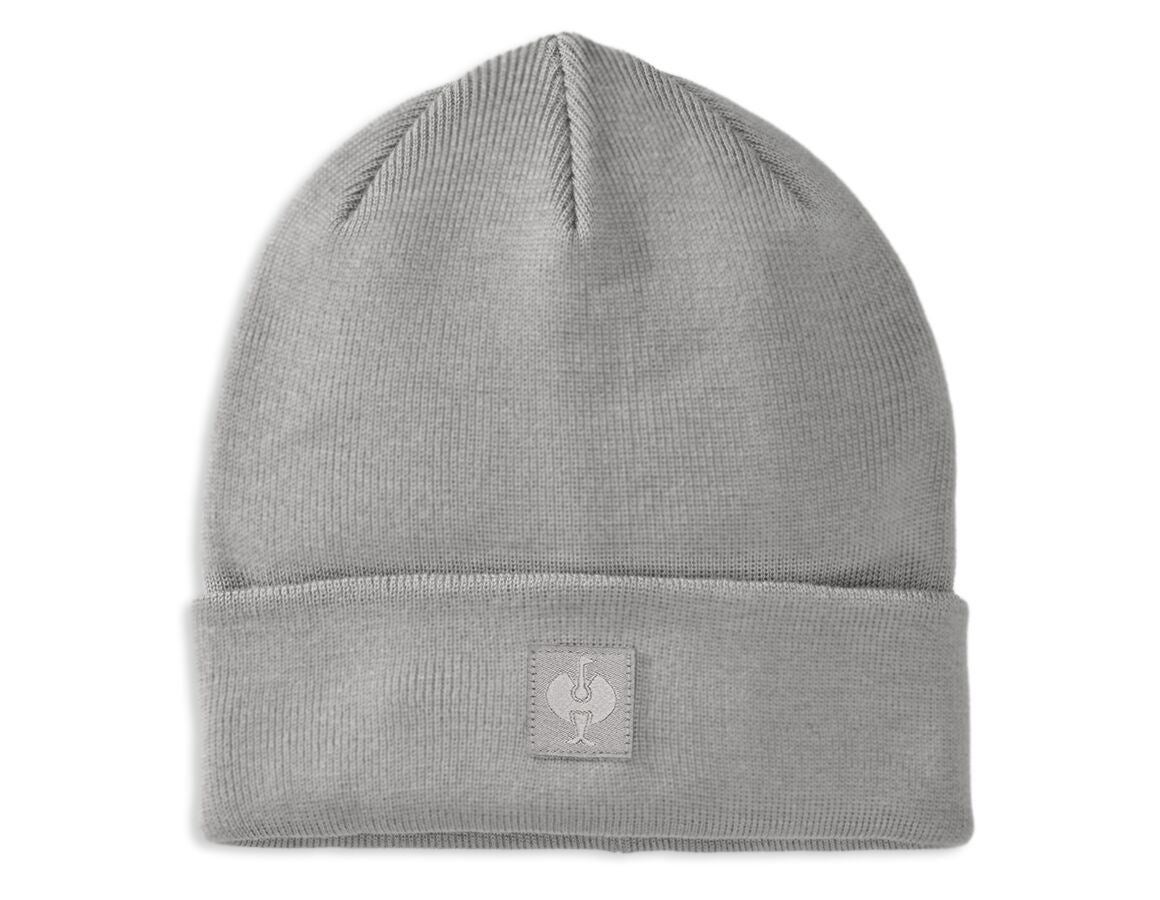 Accessoires: Strickmütze e.s.iconic + delphingrau