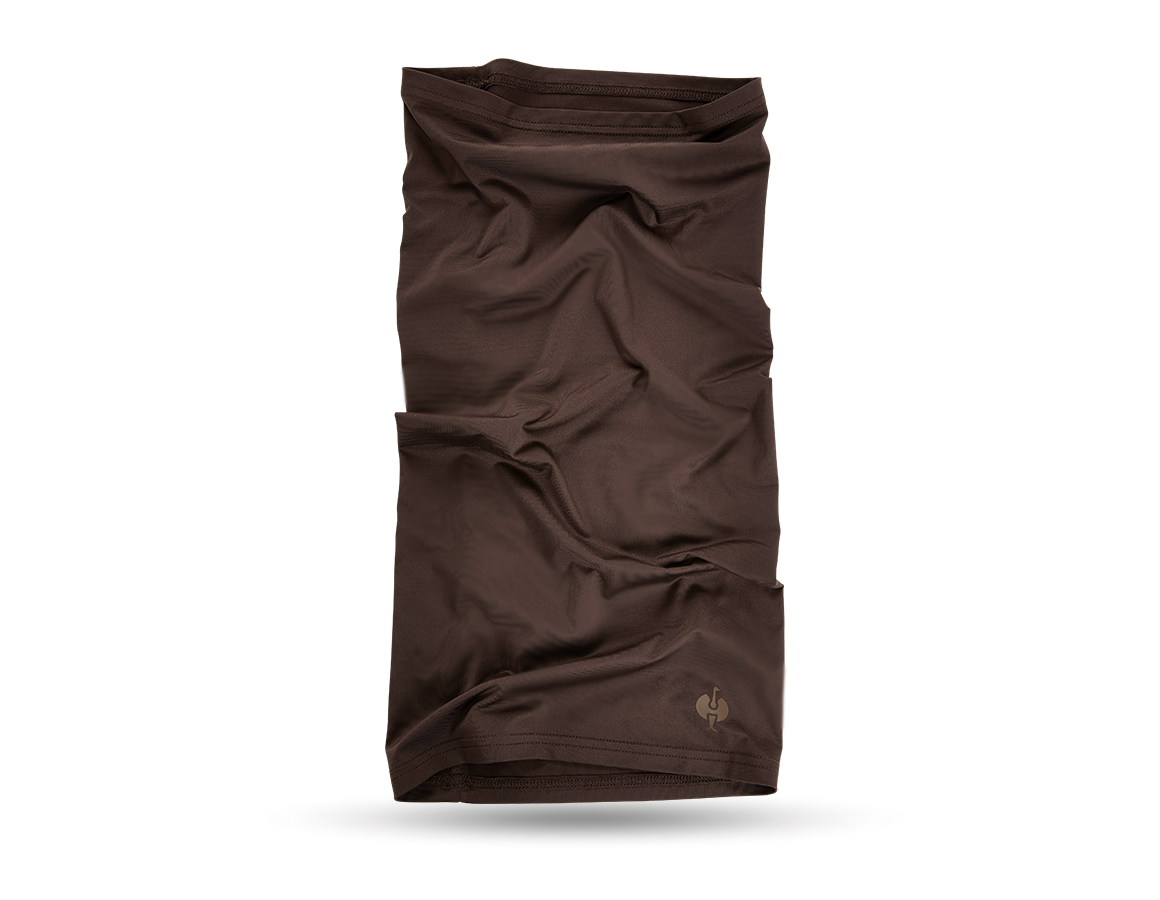Bekleidung: Multifunktionstuch UV e.s.trail + kastanie/haselnuss