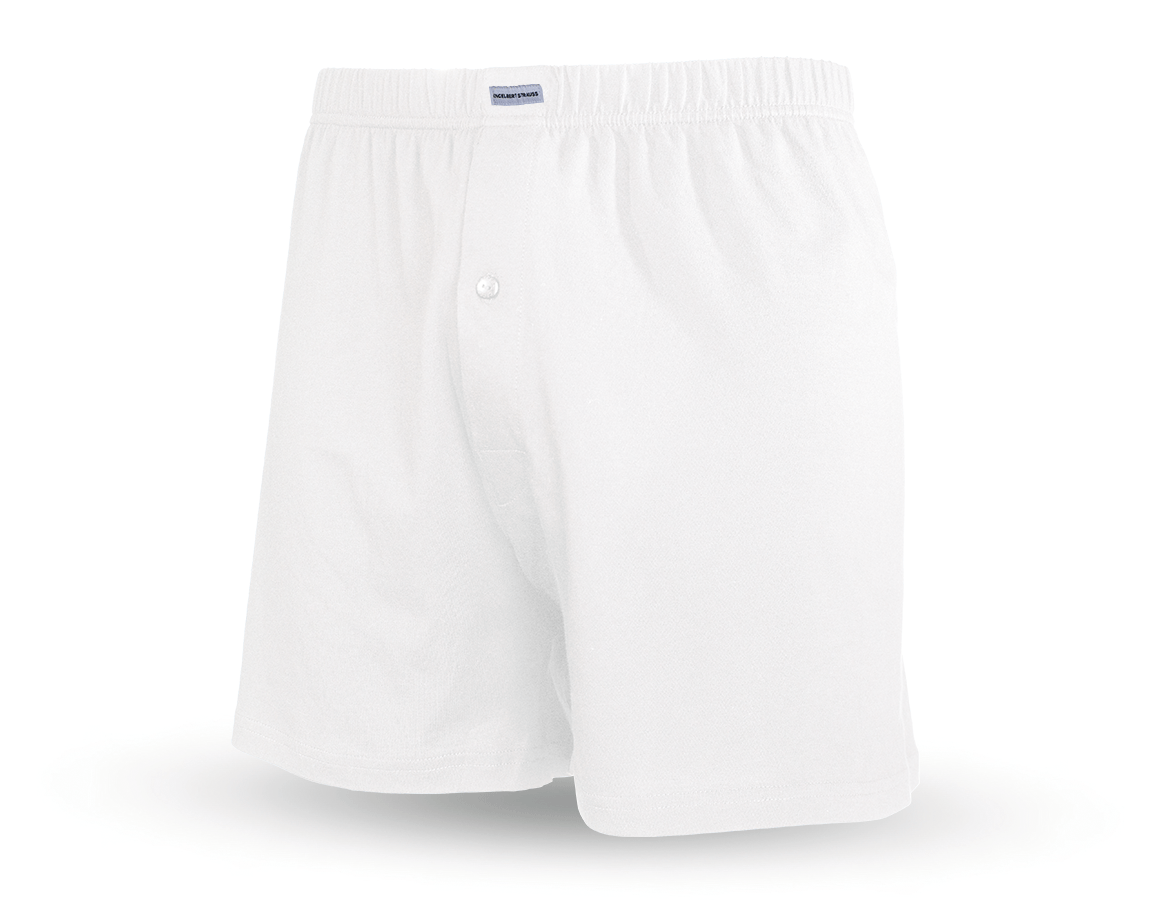 Sous-vêtements | Vêtements thermiques: Shorts Boxer, lot de 2 + blanc