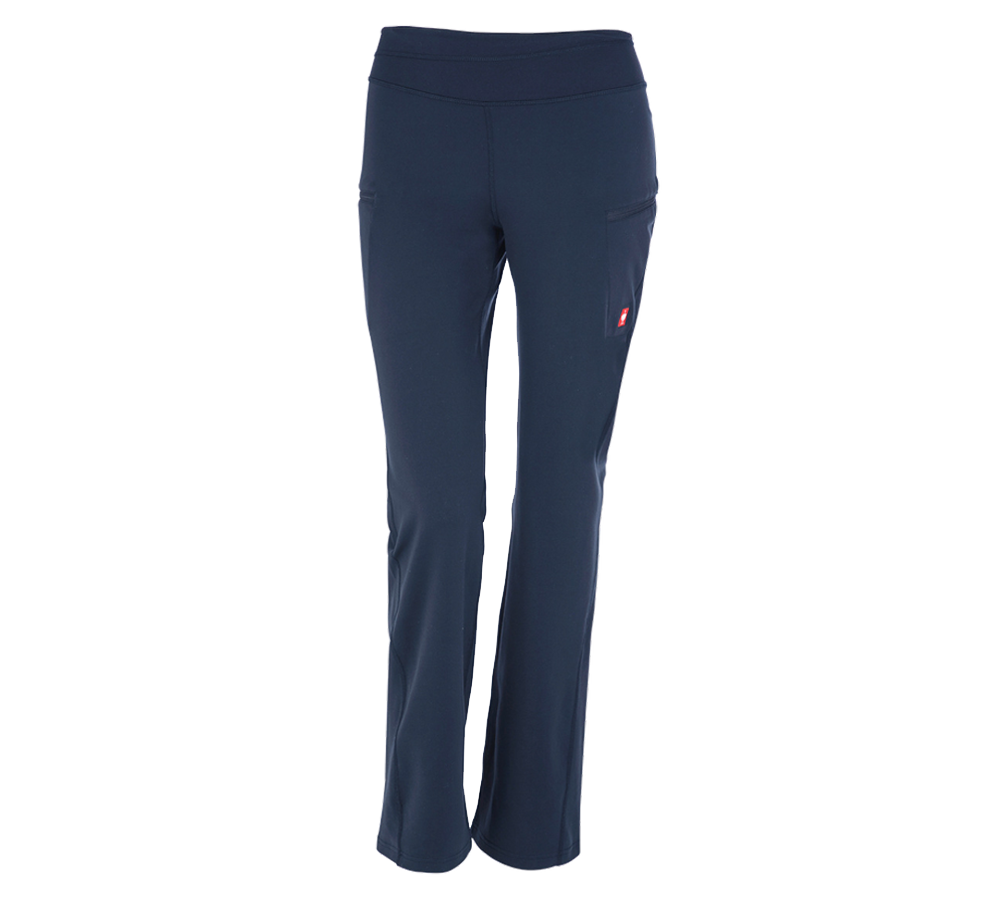 Pantalons de travail: e.s. Pantalon jazz professionnel + bleu foncé