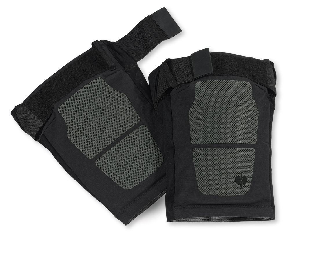 Protection du genou: e.s. Protège-genoux Flex-Comfort + noir
