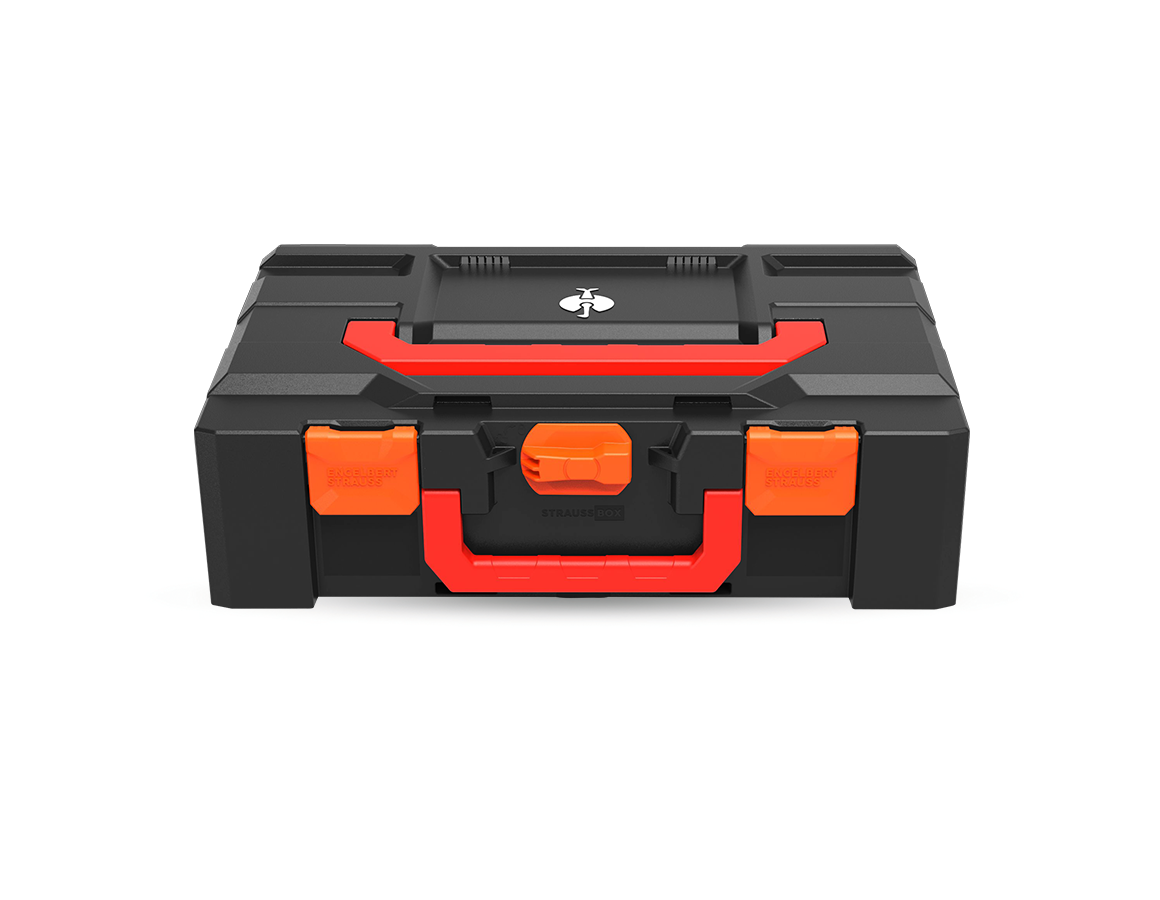 STRAUSSbox System: STRAUSSbox 145 large Color + warnorange