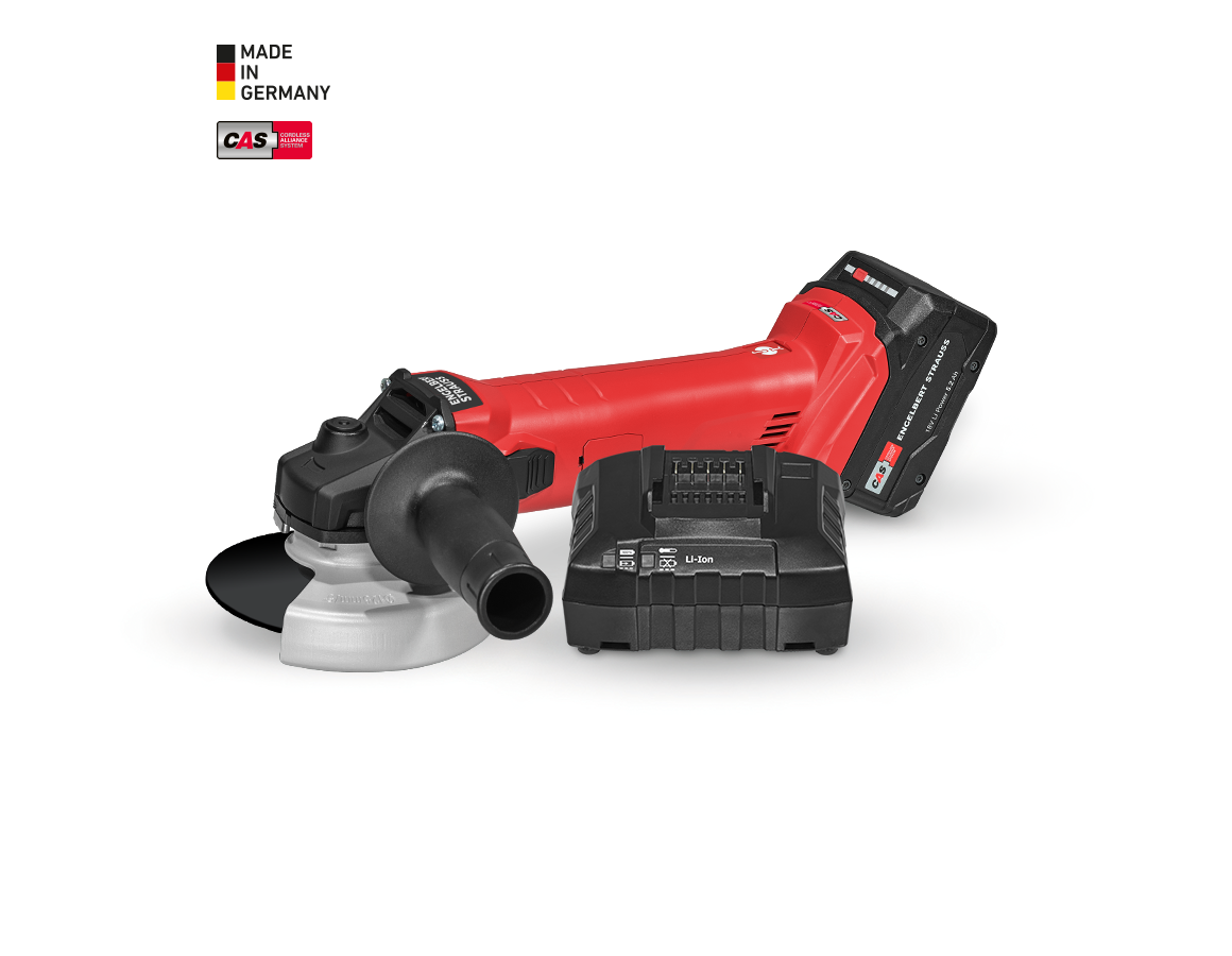 Outils: Meuleuse d'angle à accu 18,0 V, 125mm