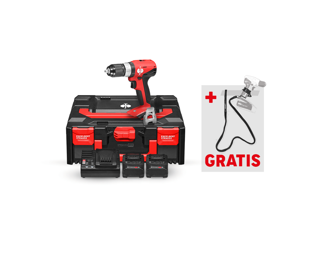 Elektrowerkzeuge: 18,0V Akku-Schlagbohrschrauber L+Power tool hold.