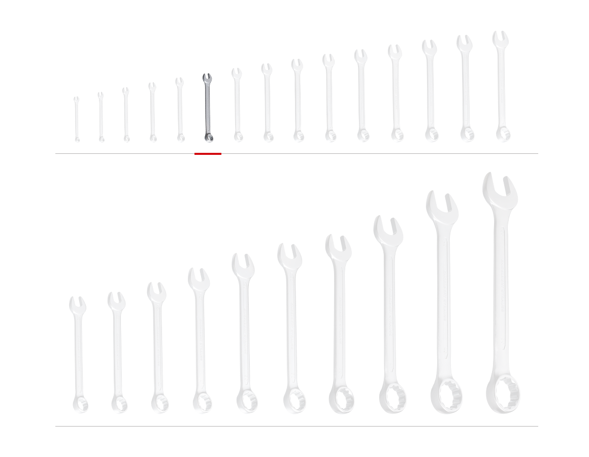 Clé à vis: e.s. Clé à oeil/à fourche, 1 unité