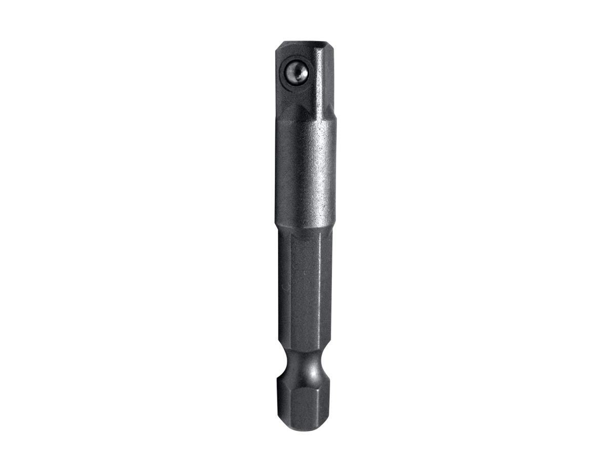 Clé à douille: e.s. Adaptateur pour perceuse 1/4