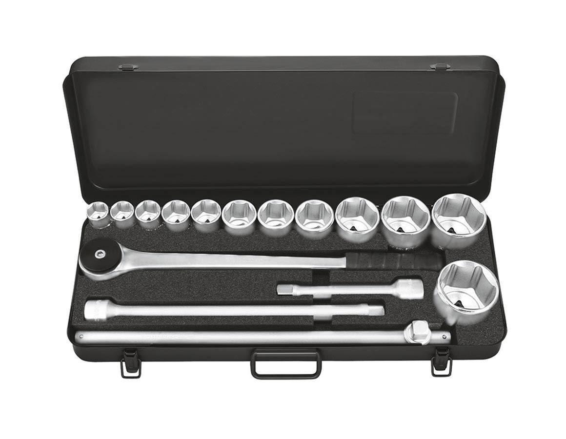 Clé à douille: Coffret de clés à douille industrielles 3/4 pouces