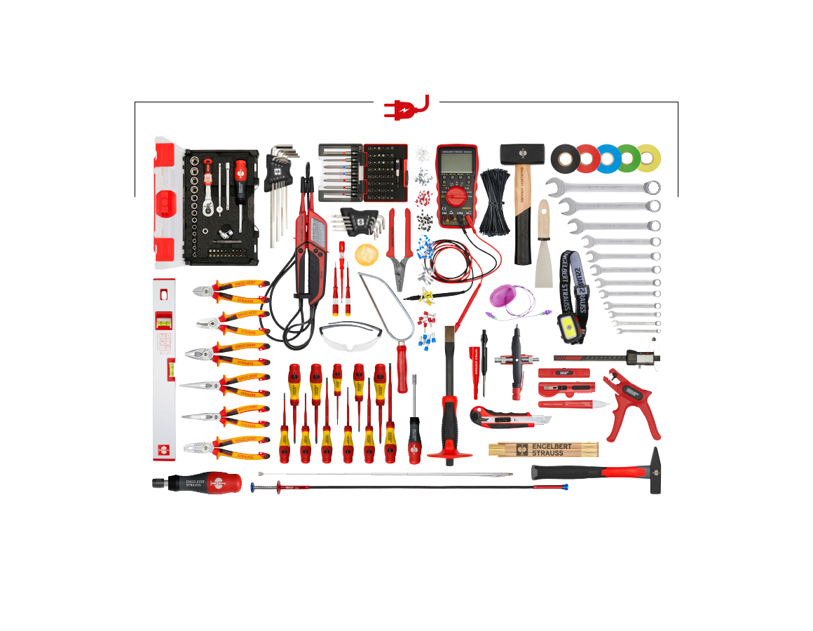 Outils: Jeu d'outils d'électricien Meister