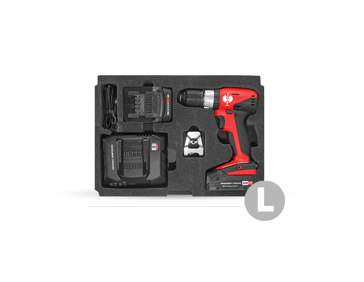 Système STRAUSSbox: Insert à outils 18,0 V visseuse sur batterie