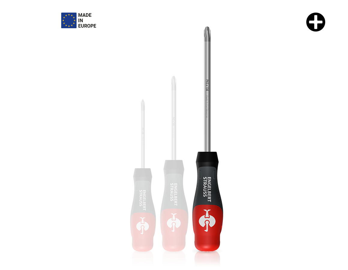 Schraubendreher: e.s. 3-K Werkstatt-Schraubendreher PH