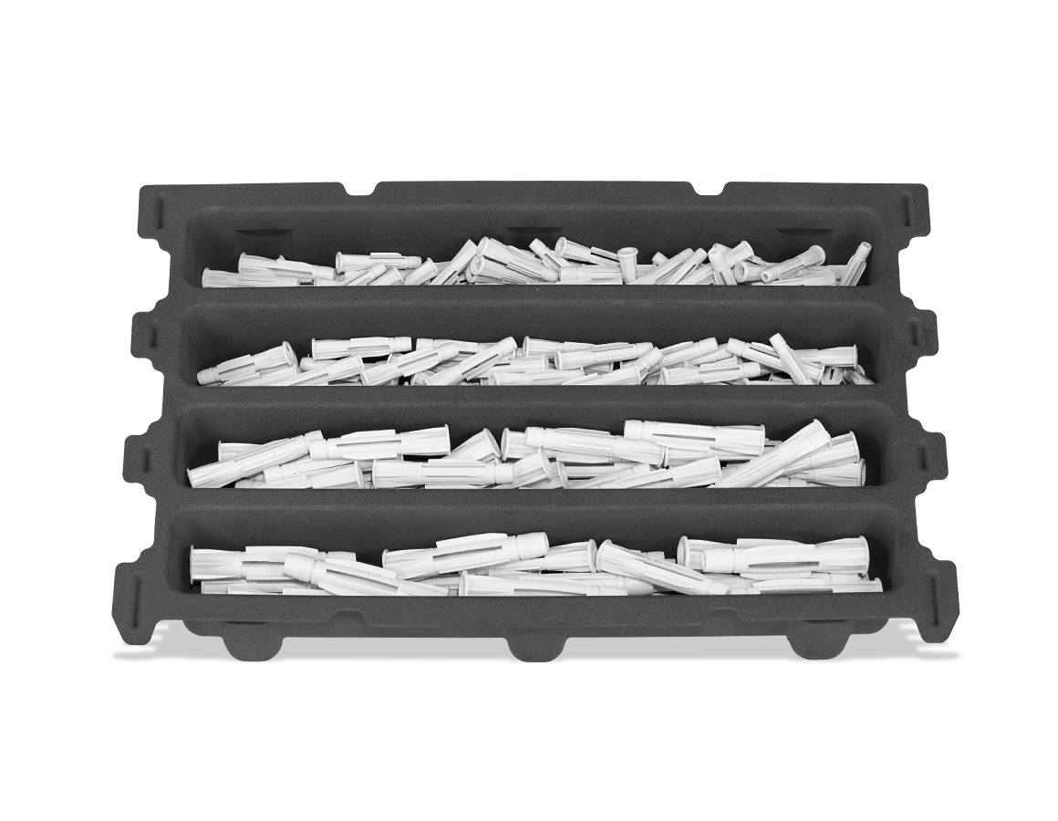 Système STRAUSSbox: STRAUSSbox small chevilles universelles insert