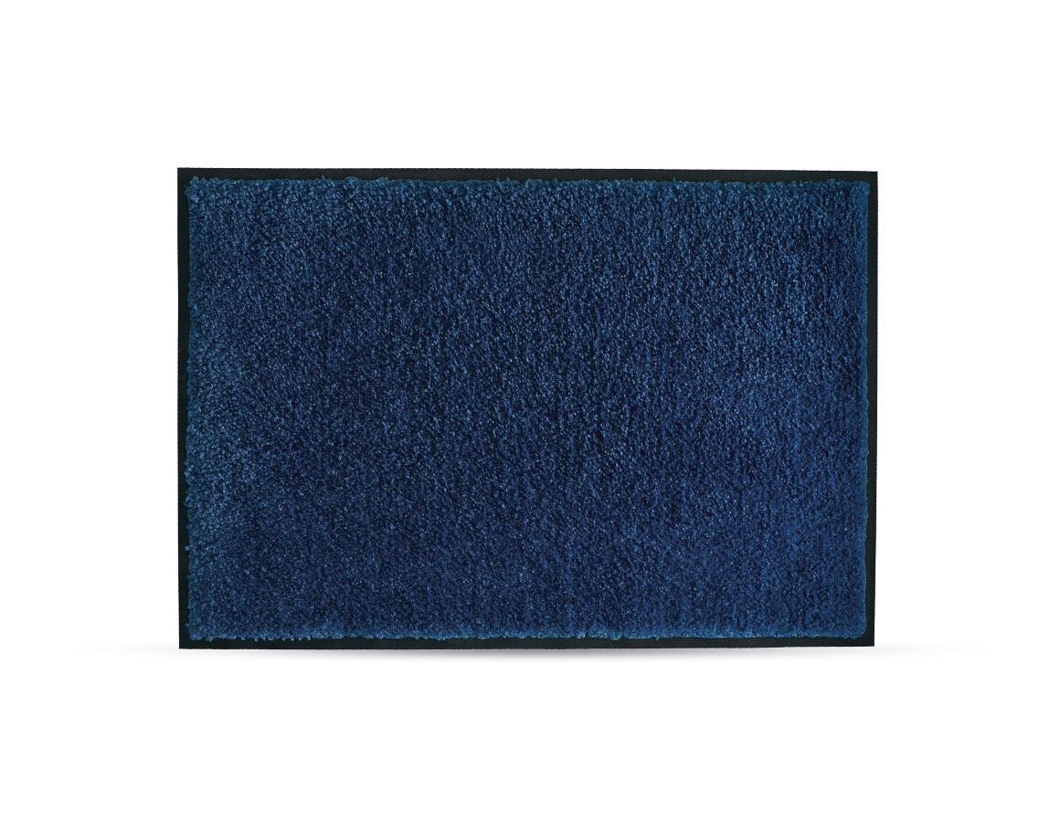 Tapis de sol: Tapis confort avec bord en caoutchouc + bleu foncé