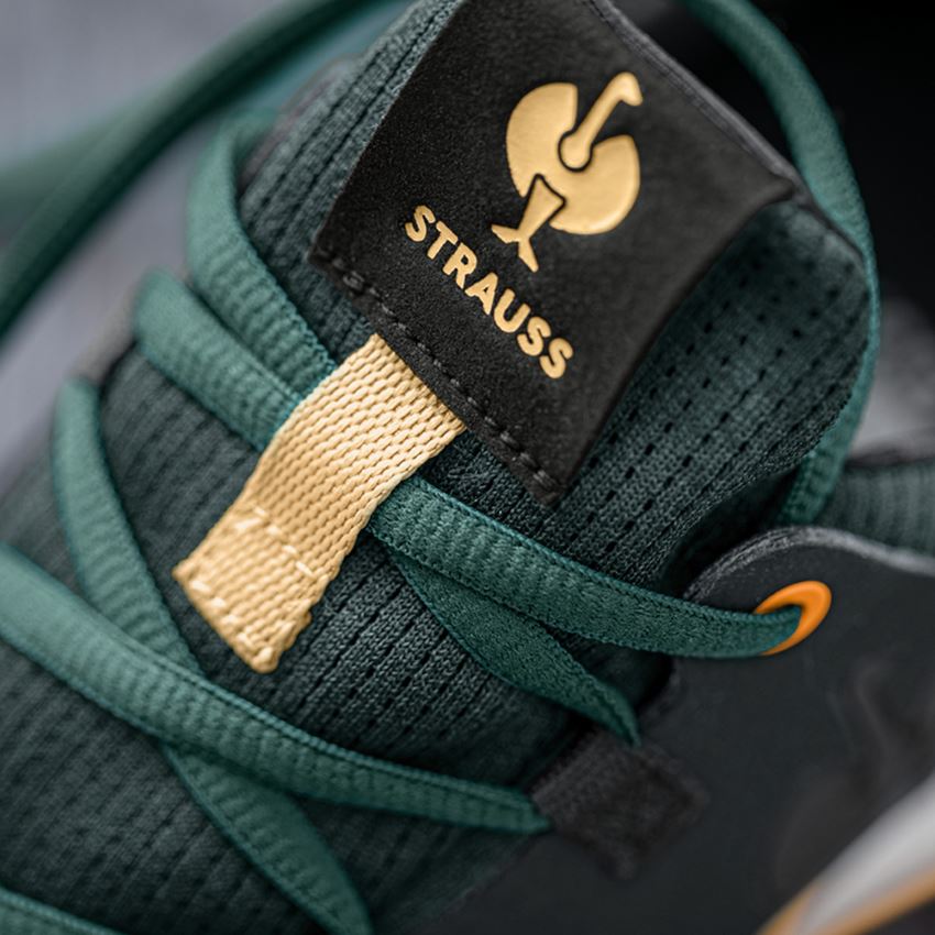 Medical: O1 Berufsschuhe e.s. Honnor II, Herren + oxidschwarz/nachtgrün 2