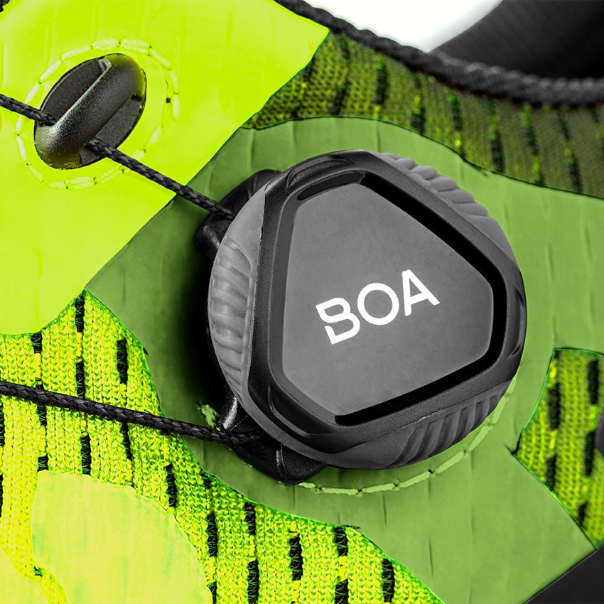 Médicales: Chaussures Allround e.s. Toledo low + jaune fluo/noir 2