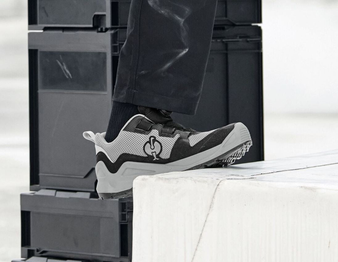 Schuhe: O6 Berufsschuhe e.s. Adelaide low + schwarz/platin 2