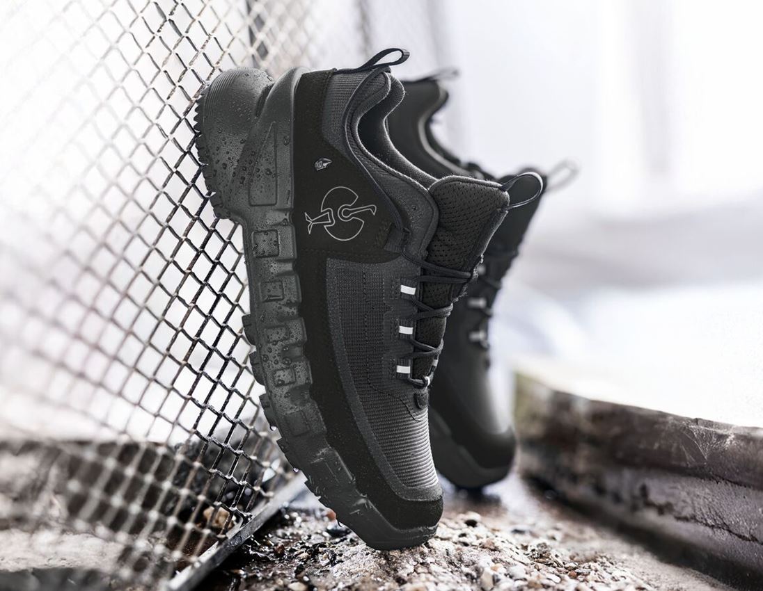 Schuhe: O6 Berufsschuhe e.s. Brixen low + schwarz