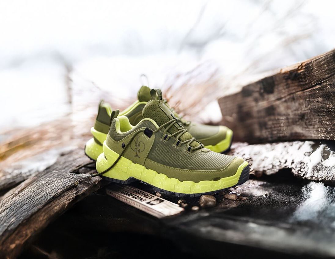 Schuhe: O6 Berufsschuhe e.s. Brixen low + wacholdergrün