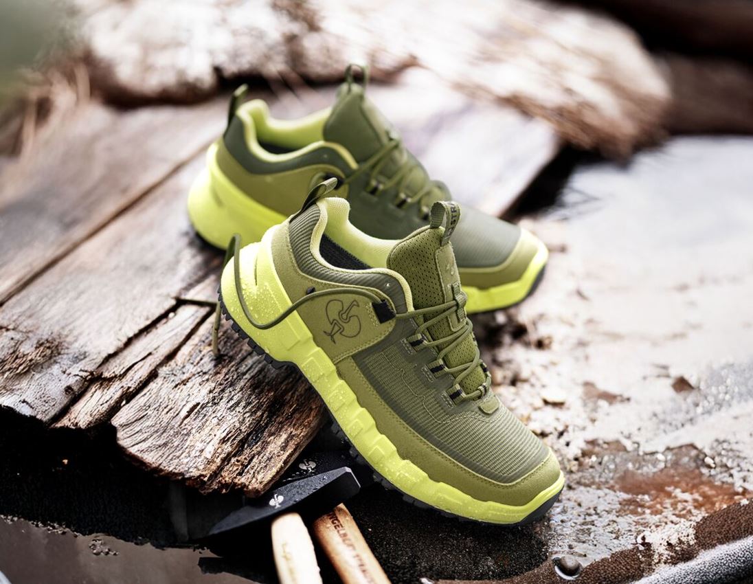 Schuhe: O6 Berufsschuhe e.s. Brixen low + wacholdergrün 1