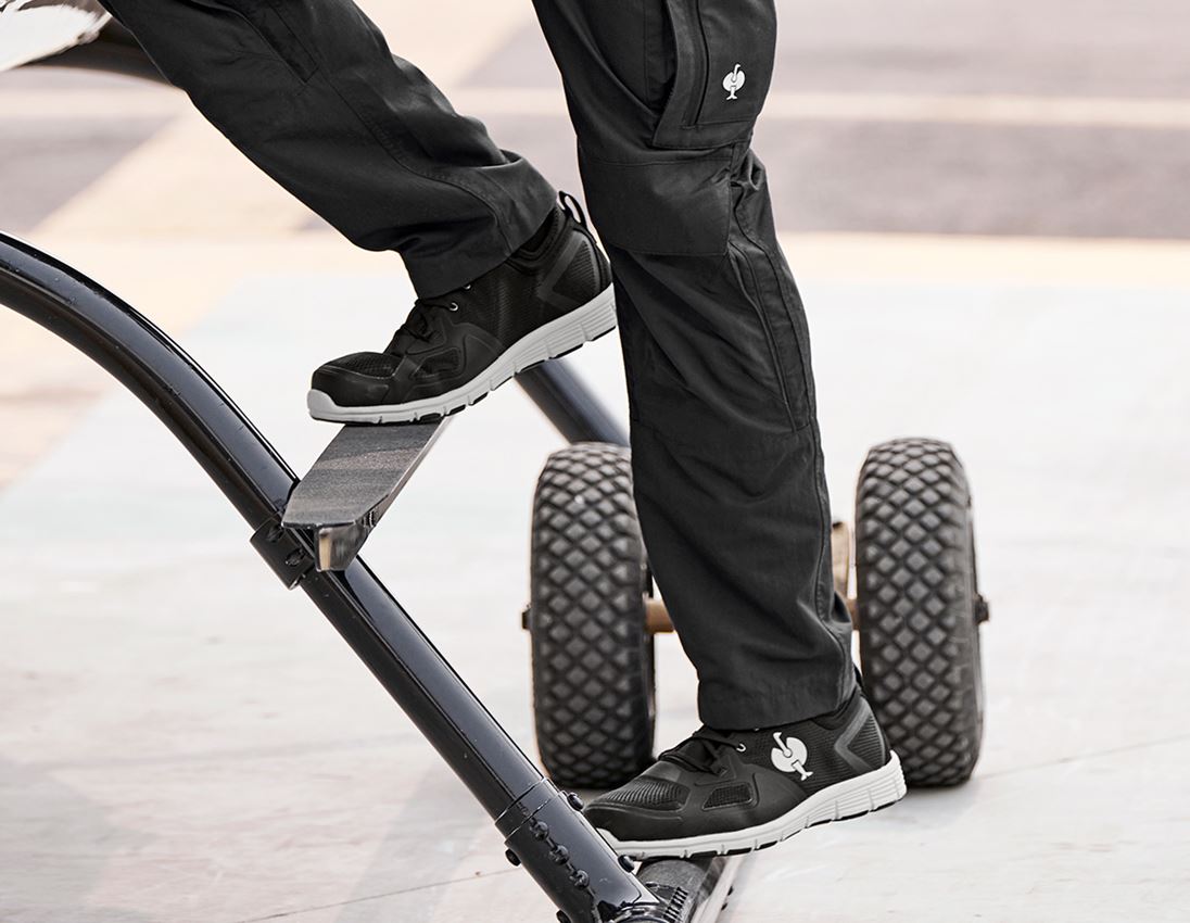 S1: S1 Chaussures basses de sécurité e.s. Manda + noir/argent 1