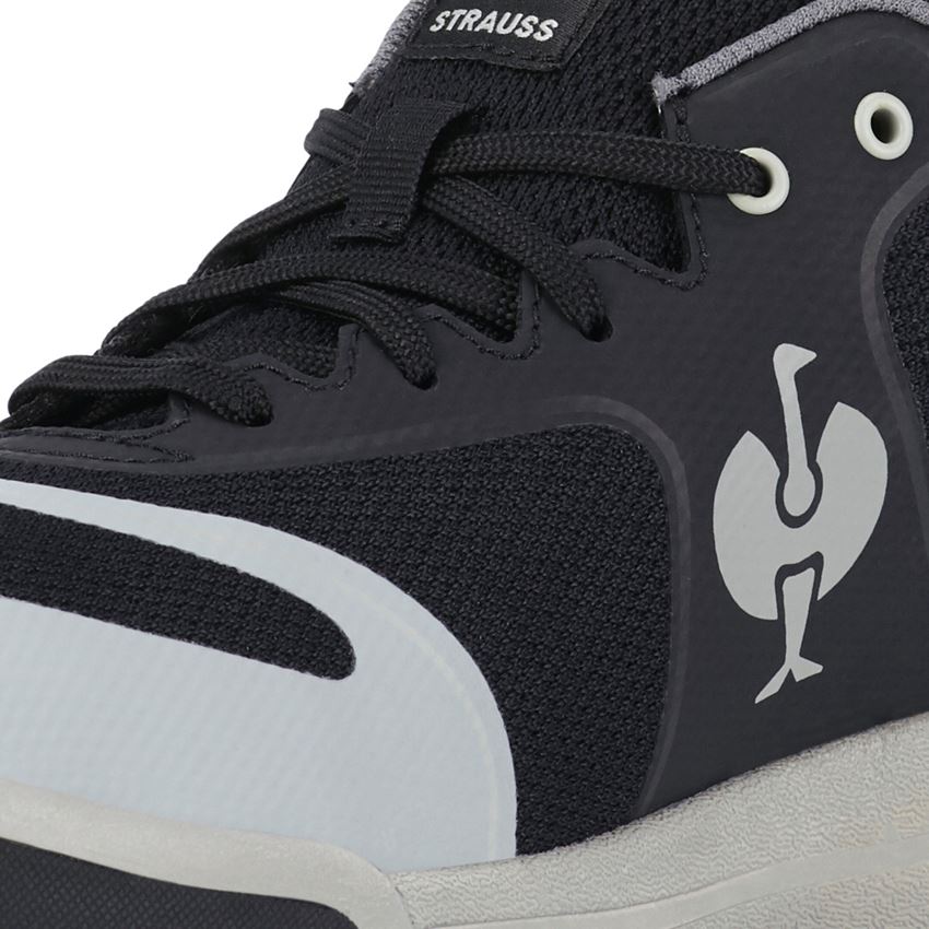 S1: S1 Sicherheitshalbschuhe e.s. Vasegus II low + schwarz/anthrazit 2