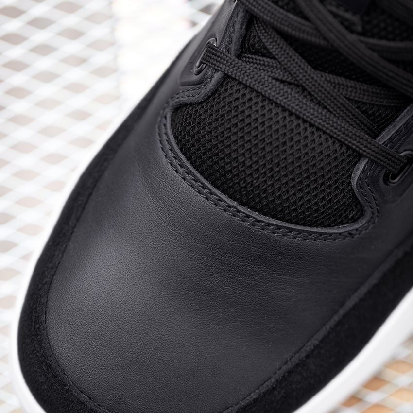 S1: S1 Sicherheitshalbschuhe e.s. Otavi + schwarz/weiß 2
