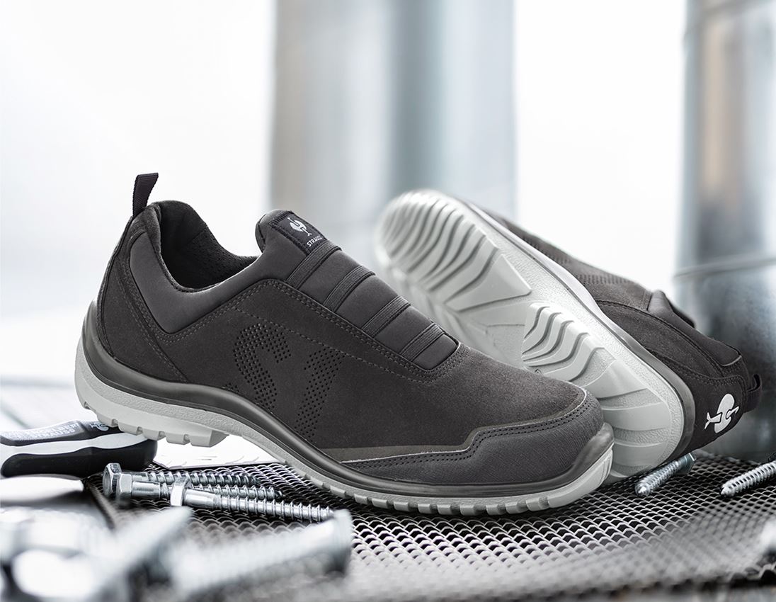 S1P: S1PS Sicherheitshalbschuhe e.s. Segovia + schwarz