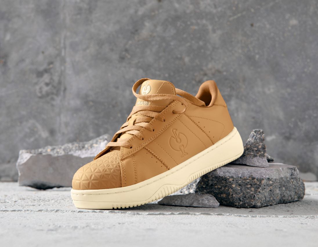 Cuisinier | Restauration | Service: S1 Chaussures basses de sécurité e.s. Philly low + brun amande