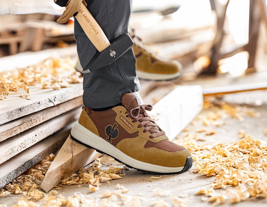 Schuhe: S1 Sicherheitsschuhe e.s. Canberra low + wüstenbraun 2