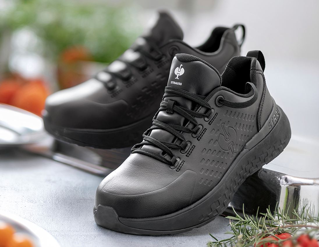 S2: S2 Chaussures basses de sécurité e.s. Pisa low + noir 1