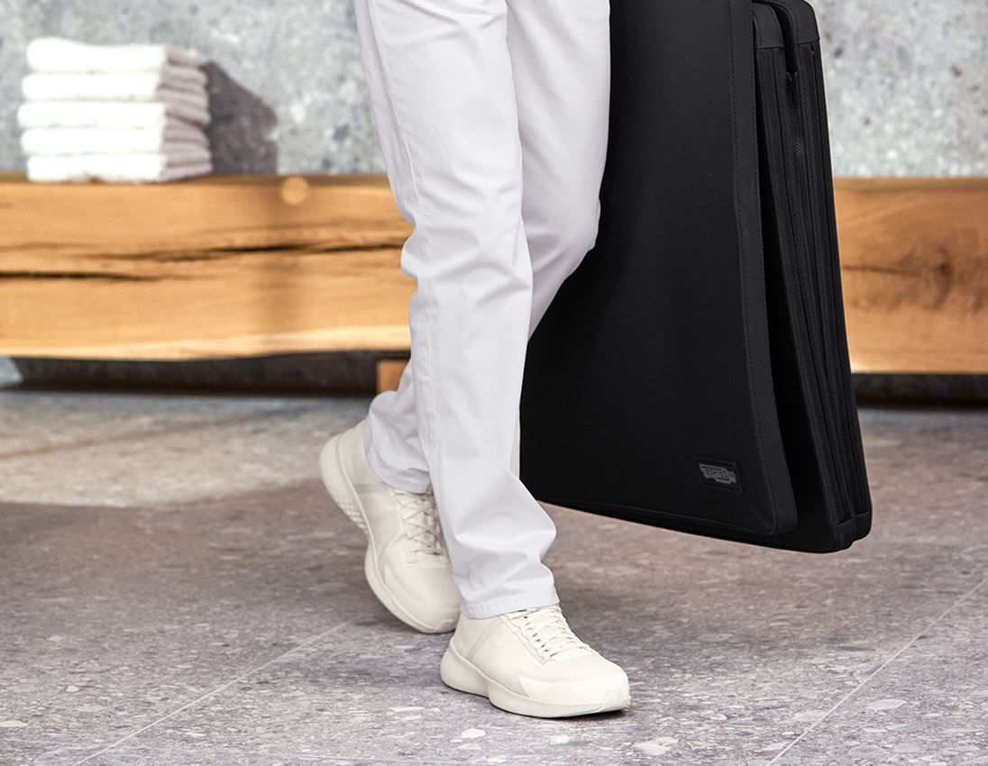 Medical: S2 Sicherheitsschuhe e.s. Rom low + kalkweiß 2