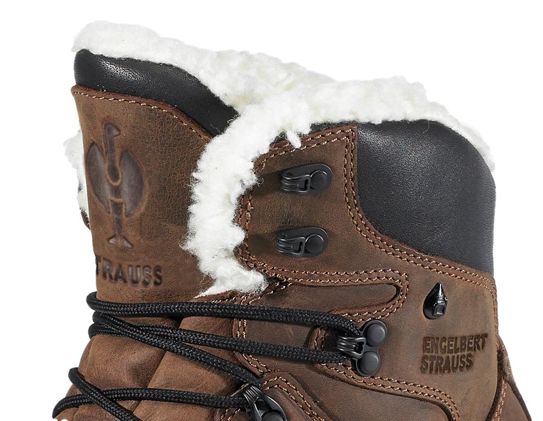 S7: S7 Chaussures hautes de sécurité e.s. Okomu mid + brun 2