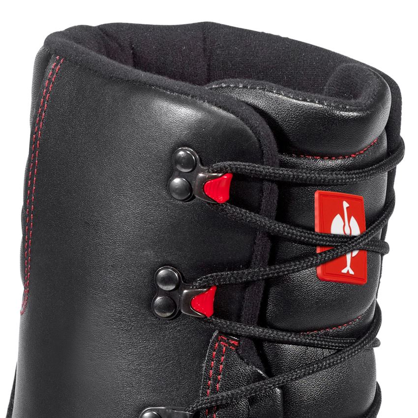 S3: S3 Bottes de sécurité d’hiver Comfort12 + noir/rouge 2