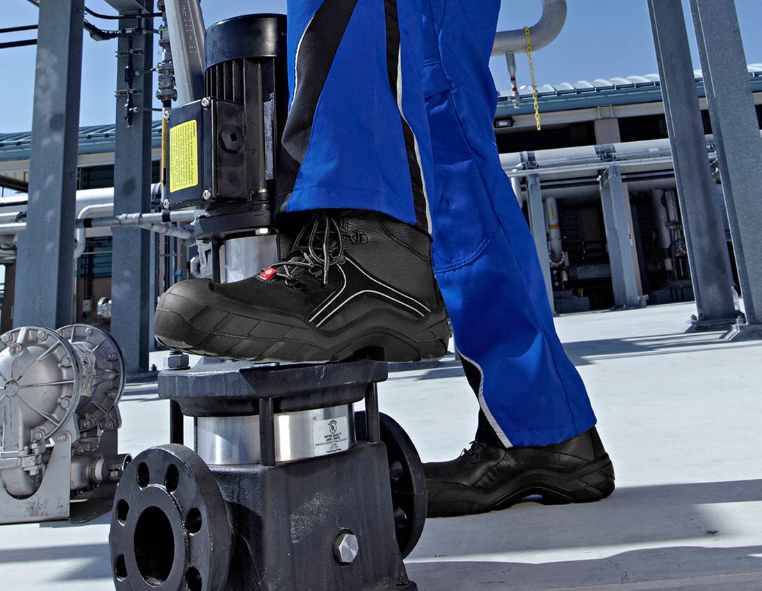 S3: e.s. S3 Chaussures hautes de sécurité Canopus + noir 1