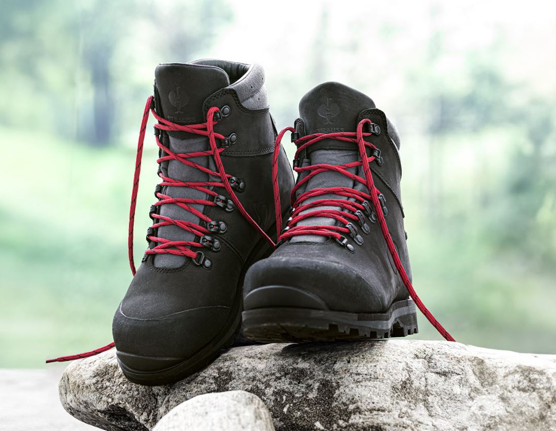 S7: S7L Chaussures de sécurité  e.s. Alrakis II mid + noir/titane/rubis 2