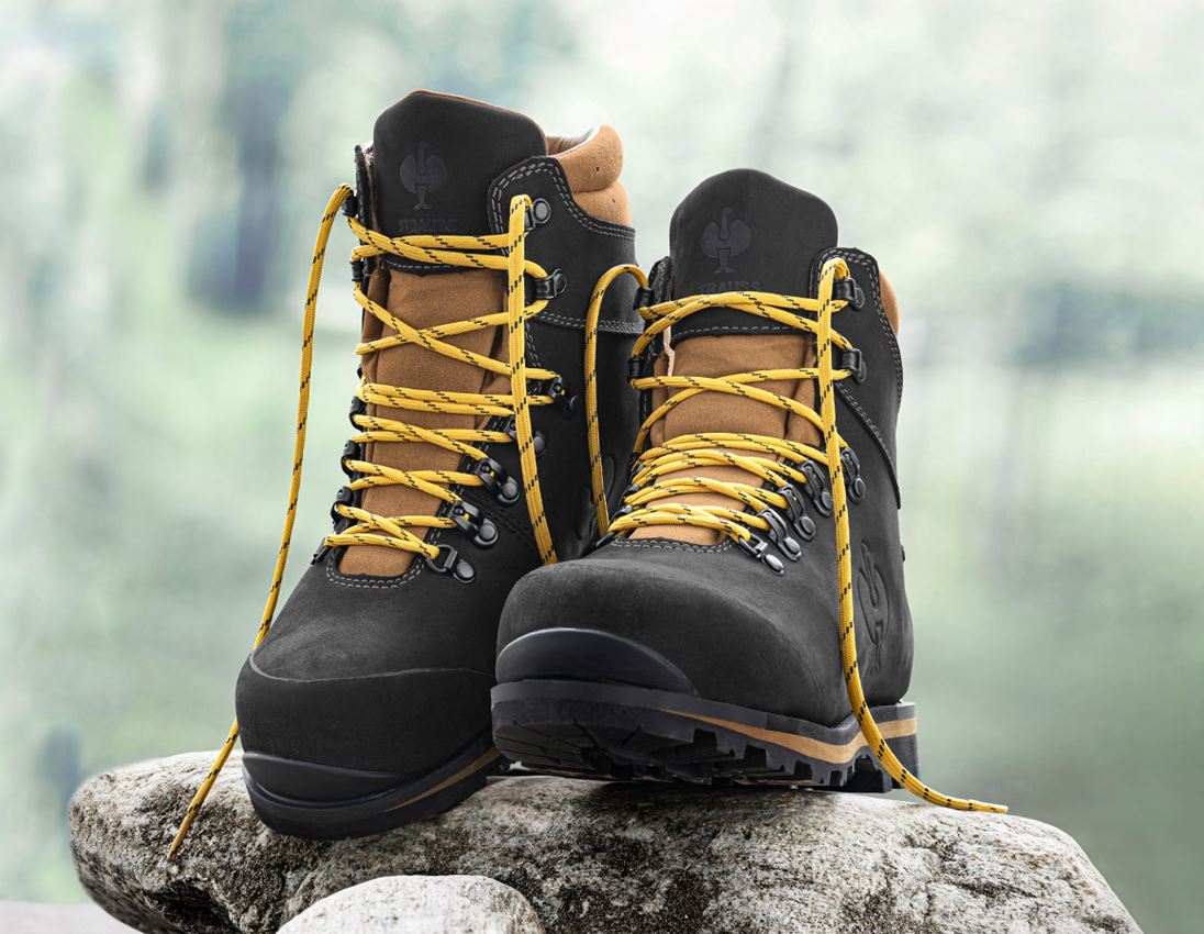 S7: S7L Chaussures de sécurité  e.s. Alrakis II mid + noir/noix/blé 2