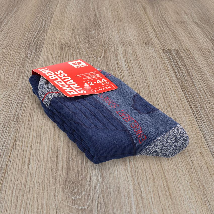 Chaussettes | Bas: e.s. Chaussettes Allround function x-warm/high + bleu foncé 2