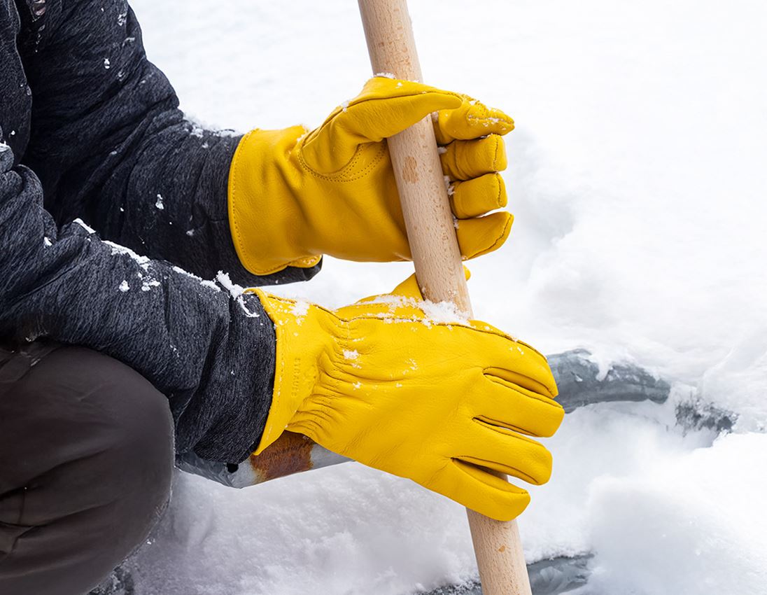 Cuir: Gants d’hiver en cuir Yellowstone 2