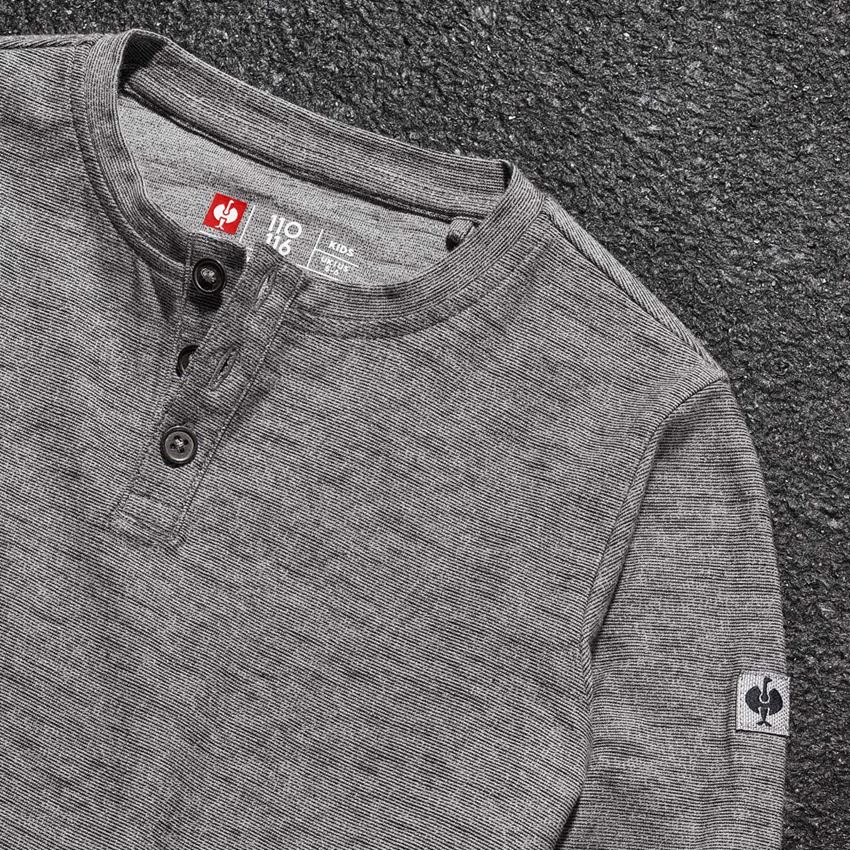 Themen: Longsleeve e.s.vintage, Kinder + schwarz melange 2