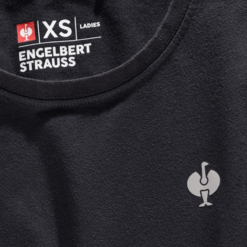 Shirts & Co.: T-Shirt e.s.motion ten pure, Damen + oxidschwarz vintage 2