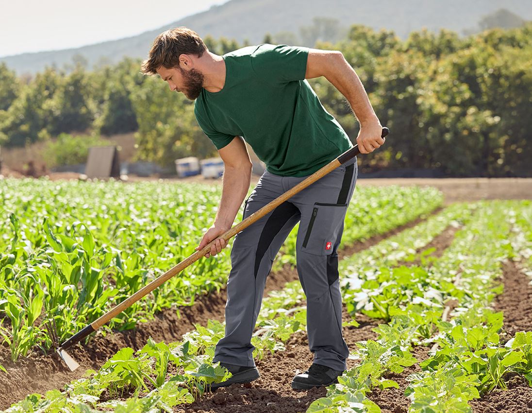 Hauts: e.s. Piqué-T-Shirt cotton light + vert 4