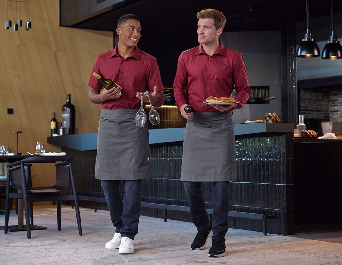 Hauts: e.s. Chemise de service à manches longues + rubis 2