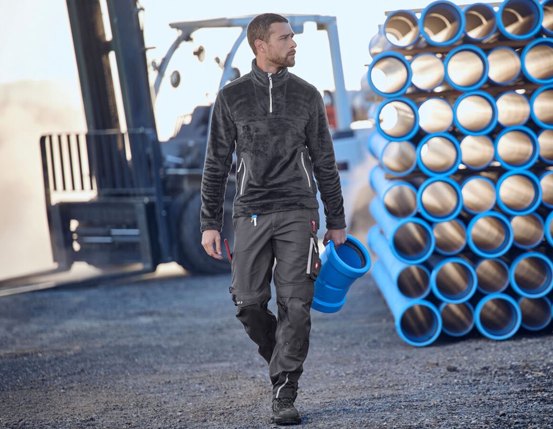 Hauts: Pull camionneur Highloft e.s.motion 2020 + anthracite/platine 1