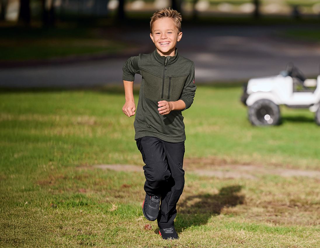 Shirts & Co.: Troyer climacell e.s.dynashield, Kinder + thymian melange 3