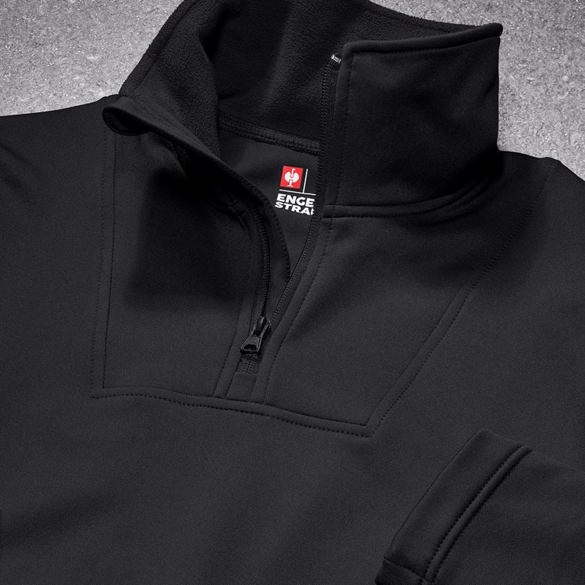 Themen: Funktions-Troyer thermo stretch e.s.concrete + schwarz 2