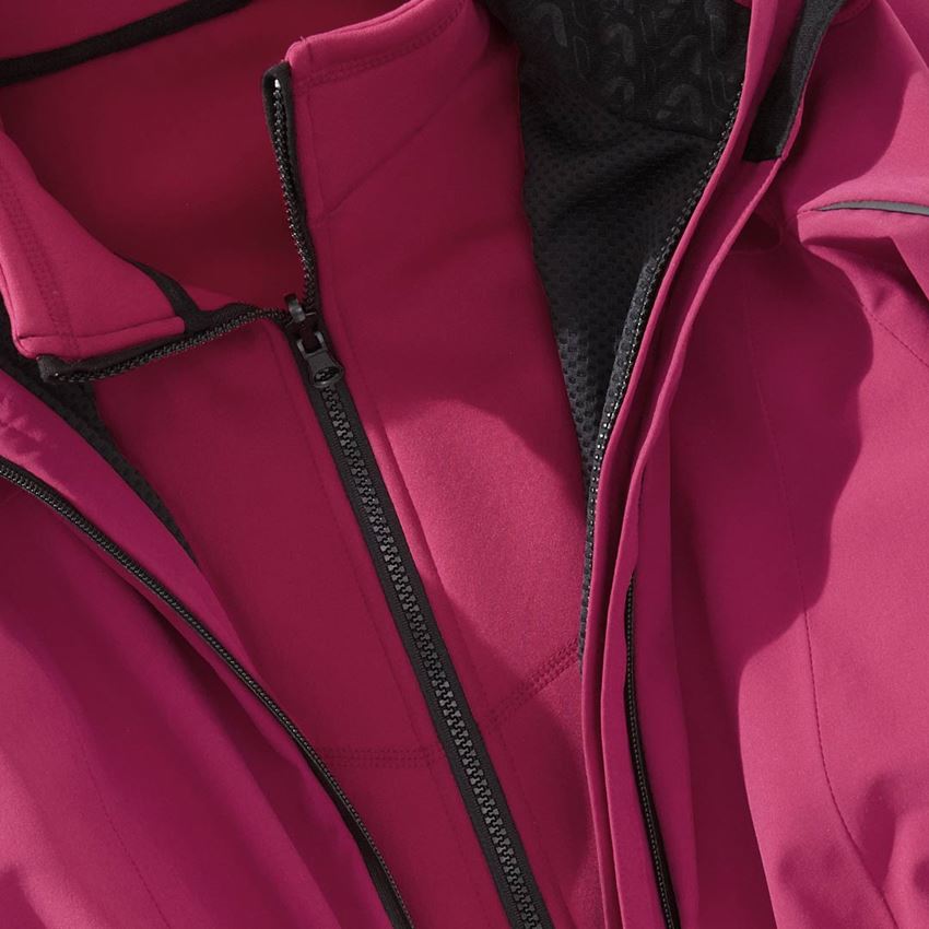 Jacken: 3 in 1 Funktionsjacke e.s.vision, Kinder + beere 2