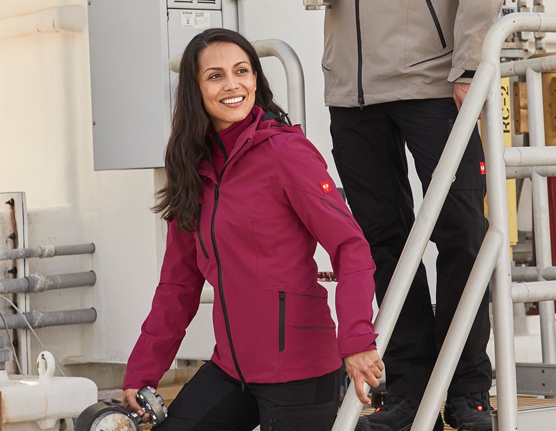 Vestes de travail: Veste de fonction 3 en 1 e.s.vision, femmes + magenta