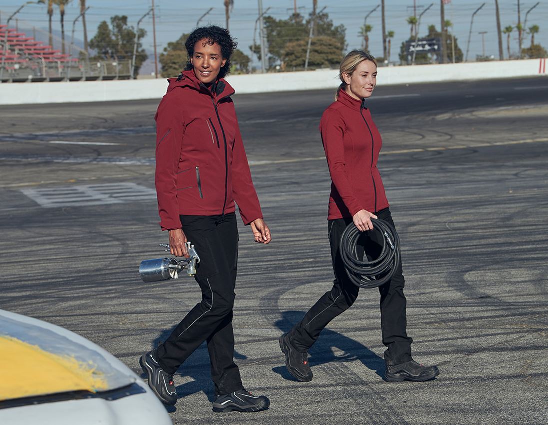 Jacken: 3 in 1 Funktionsjacke e.s.vision, Damen + rubin 1